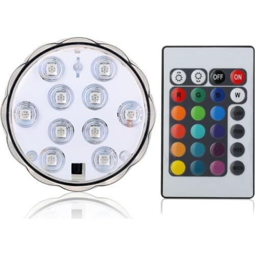 12pcs/lot Waterproof LED Submersible Wedding Floral Decoration Light Candles Lamp For Birthday Wedding Party Hard To Find Items