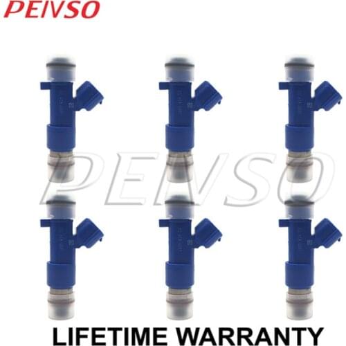 6x 16600-JF00A 14002-AN001 550CC fuel injector for Nissan GT-R 3.8L V6 2009~2016
