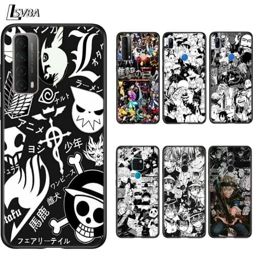 Hot Anime Comic Hero For Huawei Mate 40 RS 30 20 20X 10 P Smart 2021 2020 Z S Pro Plus Lite 2019 2018 Phone Case