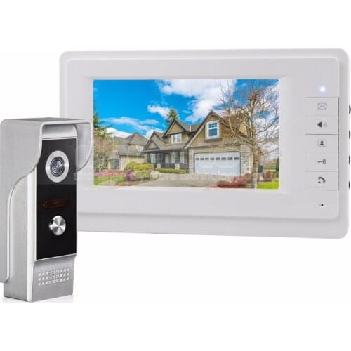 DIYSECUR 700TVLine IR Camera 7 inch TFT Color LCD Display Video Door Phone Intercom Doorbell IR Night Vision