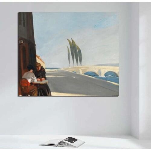 Cuadros Edward Hopper Poster Vintage Canvas Painting Prints Living Room Home Decor Modern Wall Art Oil Painting Posters Pictures