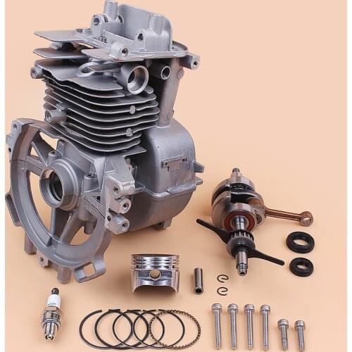 39MM Motor Cylinder Crankcase Crankshaft Piston Kit Fit HONDA GX35 GX35NT 35.8cc Gas Small Engine Trimmer Brushcutter Lawnmower