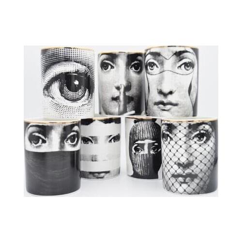 Lina Cavalieri Jar Italy Candle Holder Theme And Variation Jar T&V Jar Decorative Jar Decoration Milan Candle Holder