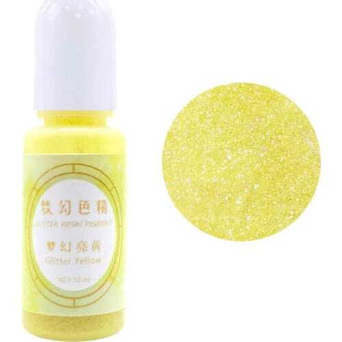 Multicolors Flashing Epoxy UV Resin Adhesive Glue Crystal Dye Pigment Handmade DIY Jewelry Making Crafts