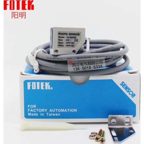 Original authentic FOTEK induction photoelectric switch MR-10RU 10-30V normally open / normally closed sensor voltage 10-30VDC