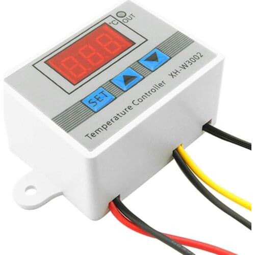 W3002 Digital Temperature Controller 10A Thermostat Control Strong Toughness Electric Portable Switch with Probe Sensor