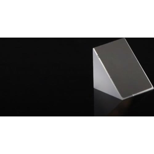 Right-angle Prism 10mm Bevel Aluminized External Reflecting Prism Mirror Optical Glass K9 Material