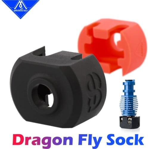 Mellow Phaetus Dragonfly Silicone Socks For Dragonfly BMO BMS Heater Block 3D Printer Hotend Temperature Protection