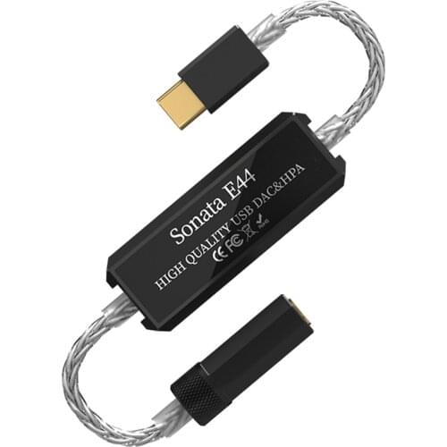 Tempotec Sonata E44 Type C-4.4MM Balance cable / E35 Type C-3.5MM Balance cable Dual CS43131 DAC AMP