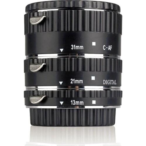 Meike C-AF-A Auto Focus Macro Extension Tube Ring for Canon EOS 60D 7D 6D 50D II 450D 600D 1100D T4i T3i