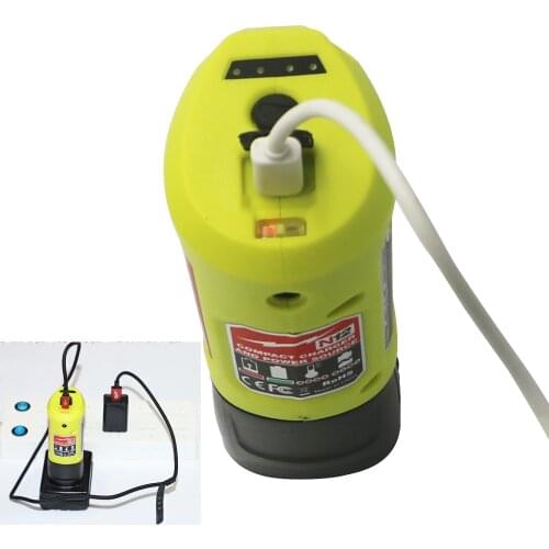 Dvisi Charger and USB adapt for Milwaukee 12V 10.8V N12 M12 li-ion Power Tools Battery Power Bank to charger the phone ipad