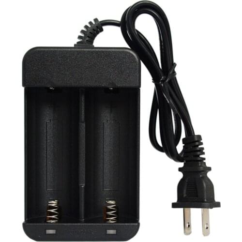 KingWei NK-926 26650 18650 3.7v Charger Li-ion Rechargeable Double Battery Charger With US EU Plug Cable