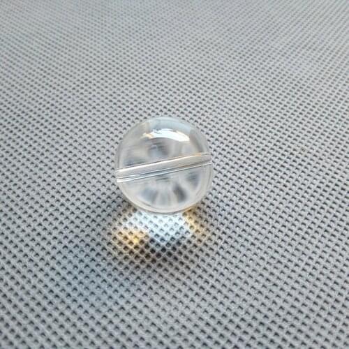 100 pieces/lot New Arrival 14mm Round Crystal Glass Loose Transparent Beads free Shipping Wholesale