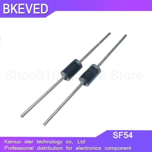 20PCS SF54 Diode 5A 200V SF54 DO-201AD