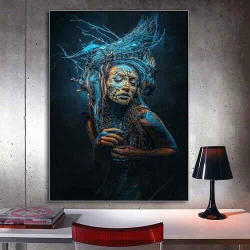 5d Diy Diamond Painting Abstract Woman Diamond Mosaic Diamond Embroidery Puzzle Pictures Mosaic Kit 3d Full Square Round Drill