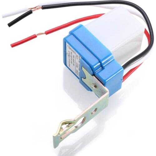 AC 220V 10A Automatic On Off Street Light Switch Photoswitch Photo Control Auto Sensor Switch For Household Supplies