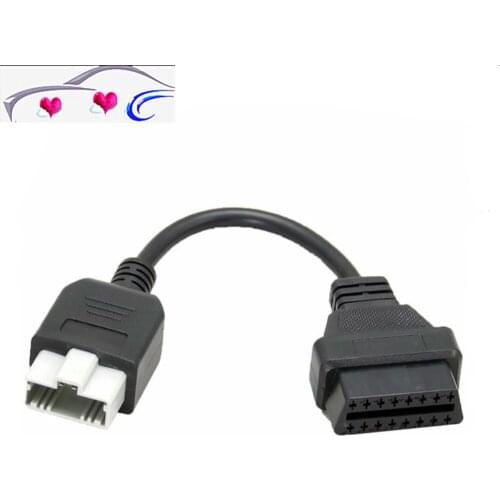 Car Style 5pin Adapter To 16pin Obd2/obdii For Honda 5 Pin To 16 Pin Female Connector Diagnostic Tool Extension Cable