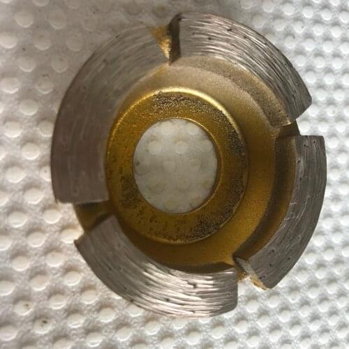 Free shipping of high quality 55mm*20*6mm diamond grinding wheel for being used with Angle grinder for grinding stone ditch