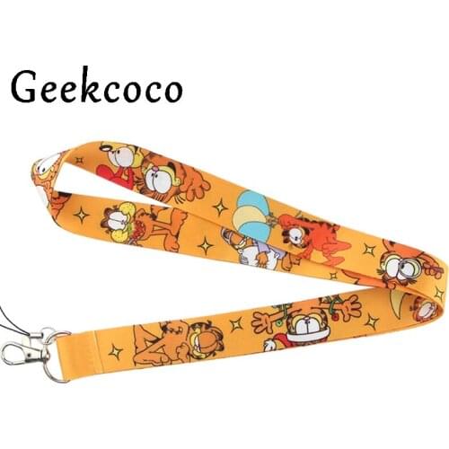 Cat Cartoon kawaii Multi-function Lanyard Mobile Phone Key Card Identification Straps USB Badges Holder Hanging rope J0544