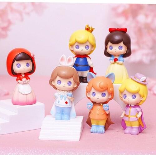 One Set Full Images Blind Box Toys Fairy Tale Blind Box Guess Bag Blind Bag Toys Anime Figures Cute Model Girl Birthday Gift