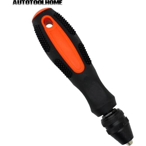 AUTOTOOLHOME 0.5-8mm Adjustable Pin Vise Model Hand Drill Keyless Chuck fit Drill Bits Screwdriver Hand Tools