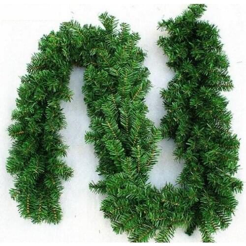 Christmas tree and decorative door hanging rattan cane rattan circle arch package encryption 2.7