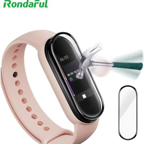 Protective Film for Xiaomi Mi Band 5 Scratch-resistant Film Mi Bnad 5 Bracelet Clear Protection Film Protector Accessories