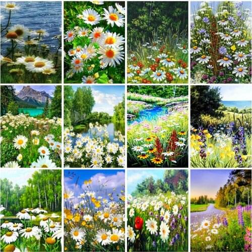 5D Diamond Painting Full Round Square Flowers Picture Of Rhinestones Diamond Embroidery Diamond Mosaic Flowers Hobby Wall Art