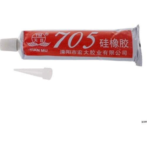705 Silicone Clear Sealing Glue Waterproof Heat Resist For Electron Component