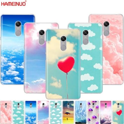 HAMEINUO clouds on blue sky Cover phone Case for Xiaomi redmi 5 4 1 1s 2 3 3s pro PLUS redmi note 4 4X 4A 5A