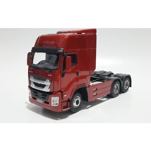 Exquisite Alloy Model Gift 1:32 ISUZU VC61 Truck Tractor Trailer Vehicles DieCast Toy Model for Collection Decoration