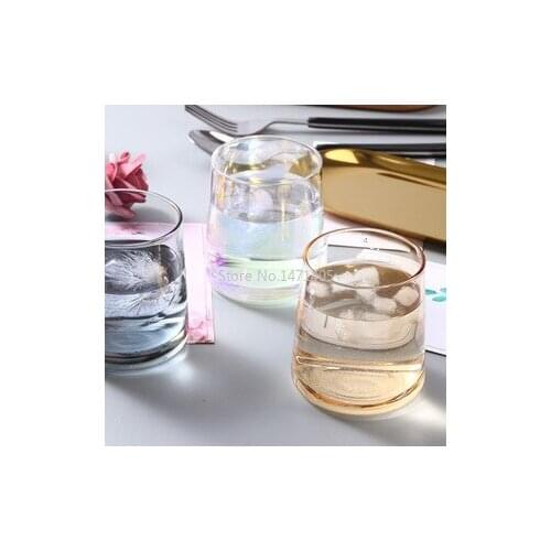 Creative Japanese-style Phnom Penh Hammered Glass High Temperature Household Drinking Cup Juice Cup Milk Drink Lemon Cup