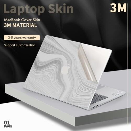 DIY 3M Material Laptop Skins Sticker Laptop Cover for MacBook Air 13 M1 A2338/A2179/A2337 Skins For Pro16 A2141 Decorate Decals