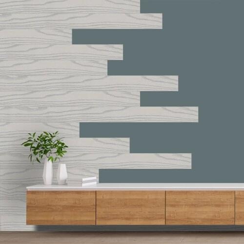 Silver Sand Wood Floor Stickers Floor Wallpaper Waterproof Wear-Resistant Self-Adhesive Floor Tile Living Room Bedroom EWF063