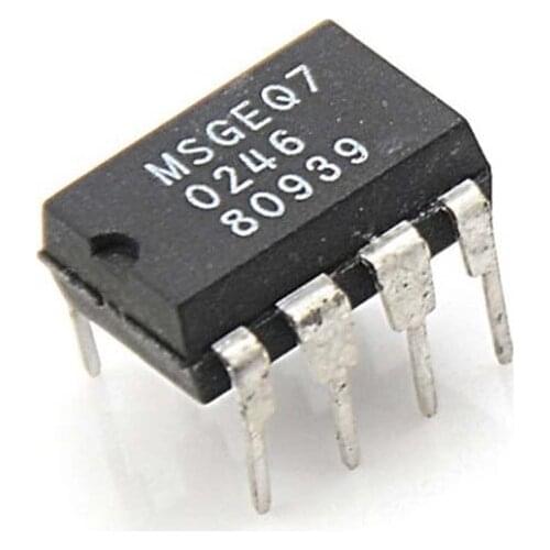 New 10PCS MSGEQ7 MSGE07 DIP-8
