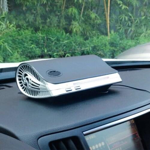 New Classic Car Air Purifier Minus-Ion Air Purification Apparatus Portable Car Air Cleaner Ionic UV HEPA Ionizer Fresh Ozone