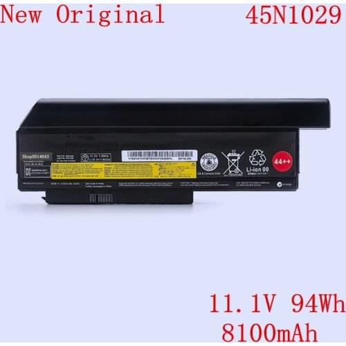 New Original Laptop Li-ion Battery 45N1028 45N1029 for LENOVO Thinkpad X220 X220i X220S X230 X230I 11.1V 94Wh 8100mAh