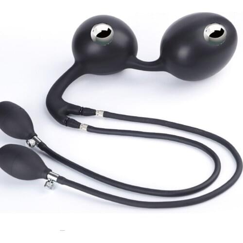 Huge Inflatable Dildo Suction Cup Huge Penis Sex Toys for Women G Spot Stimulation Vagina Massager Expandable Anal Butt Plug