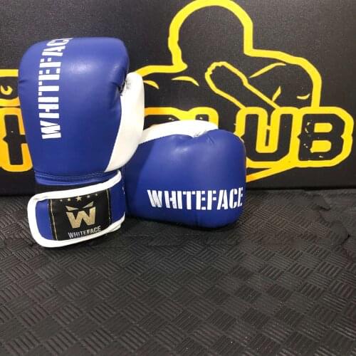 Whiteface Gloves Premium Boxing Equipment - Pro Style Training - Kick Boxing Gloves for Men Women PU Karate Muay Thai Guantes De