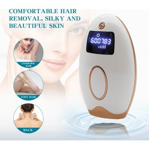 Dropshipping 600000 Flashes IPL Laser Hair Removal Laser Epilator for Women Painless Body Permanent Laser Hair Removal machine