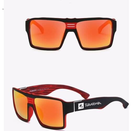 DAIWA Fishing Glasses Men Outdoor Fishing Anti-ultraviolet Sunglasses Sports Riding Windproof Goggles Polarized Sunglasses