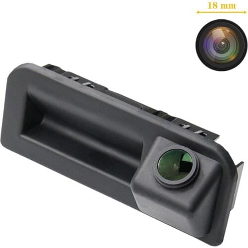 HD 1280x720P 18mm Car Reverse Rear View Backup Camera for Skoda Rapid KODIAQ KAROQ VW Bora Jetta Passat Porsche Cayenne 2016-20