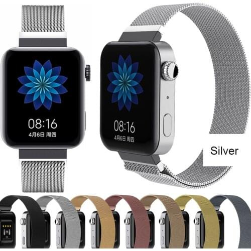 18MM Magnetic Sports Loop Band For Xiaomi Mi Smart Watch Straps Women Bracelet For Garmin Vivoactive 4S/Venu 2s Correa Wristband