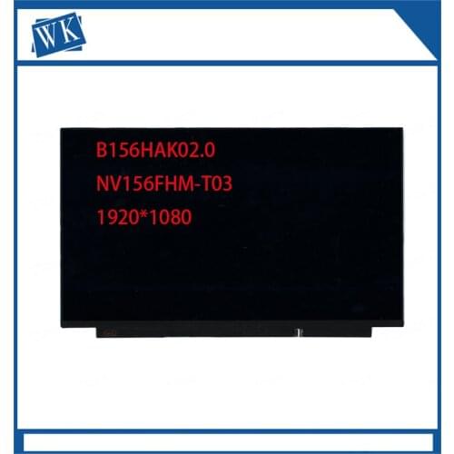 Para Lenovo S340-15IIL táctil portátil ideapad 81WW FHD eDP 40 pin matriz B156HAK02.0 6A 5D10R59145 ajuste NV156FHM-T03 V8.0 5D1