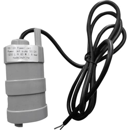 Electric 5M Plastic 12V RV Parts Caravan Motorhome High Flow Professional Universal 14.5W Submersible Water Pump Easy Apply