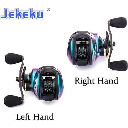 JEKEKU NEWMAGIC PILL BFS Baitcasting Fishing Coil 2 Spools Magnetic Brake System Max Drag 6KG 11 BB 8.0:1 High Speed