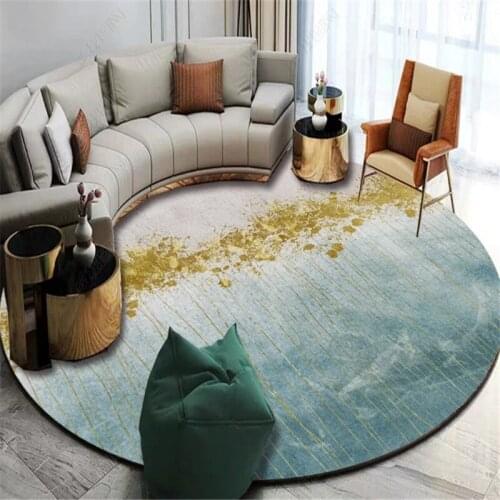 Northern European-Style Living Room Carpet Bedroom Sofa Coffee Table Hanging Basket Chair Swivel Chair Household Non-Slip Carpet