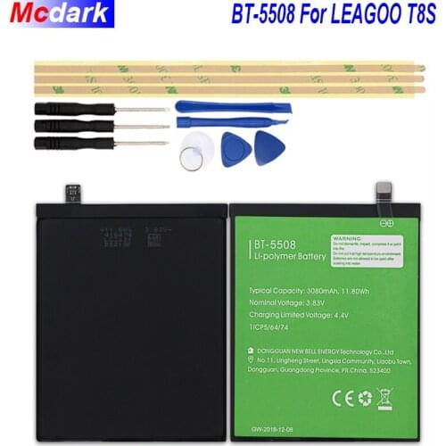 Аккумуляторы для телефонов LEAGOO T8s Mcdark China At AliExpress