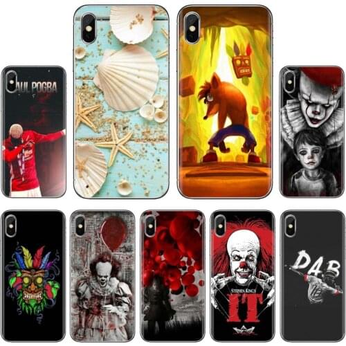 Crash-Beach-C-Pennywise-Paul-Pogba Soft Bag Case For Xiaomi poco X3 nfc F2 Pro M3 Mi 5X 6X Max Mix 1 2 2S 3 Mi5 Mi6 Mi3 Mi4