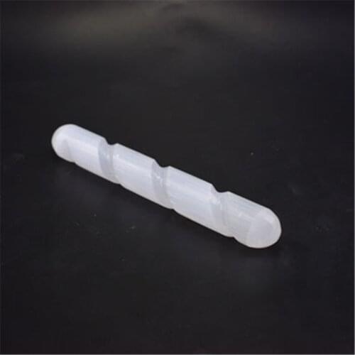 15cm Natural Selenite Lamp Carved Pyramid Tower Healing Crystal Wand Heart Palm Stone Wicca Decor Point White Plate Gift xyw